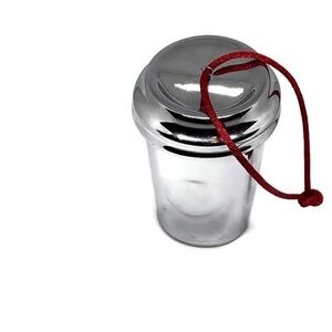 Starbucks 2014 Silver Tumbler Holiday Ornament.